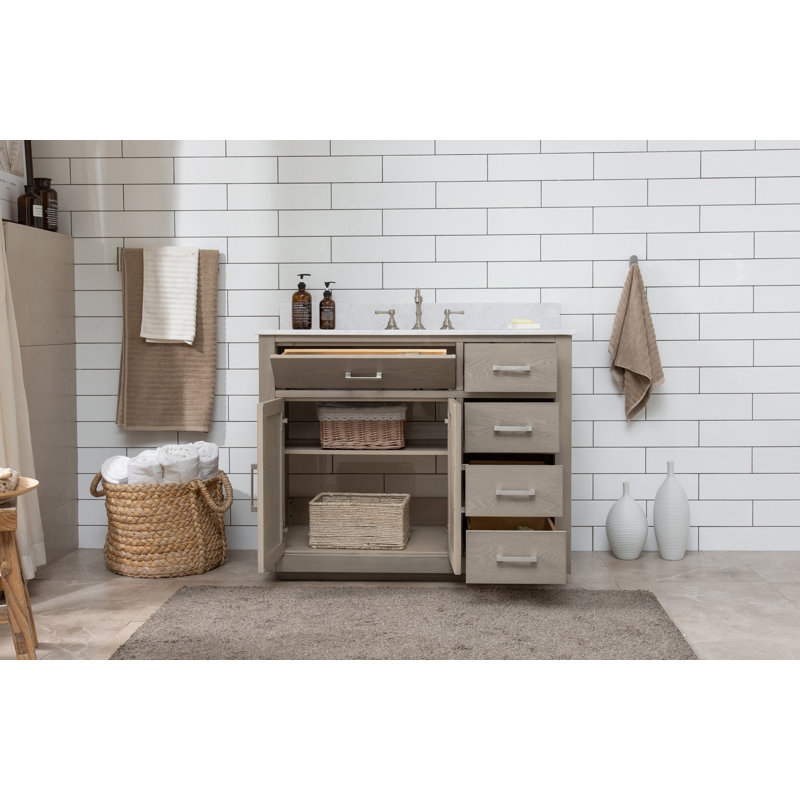 Sand & Stable Ingalls 42'' Freestanding Single Bathroom Vanity with